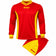 Zeus Kit Dedalo Trikotset 2-delig rood/geel – XS
