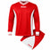 Zeus Kit Dedalo Trikotset 2-delig rood/wit – XS