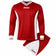 Zeus Kit Dedalo Trikot-set 2-delig bordeaux/wit – S