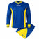 Zeus Kit Dedalo Trikot-Set 2-delig blauw/geel – XS