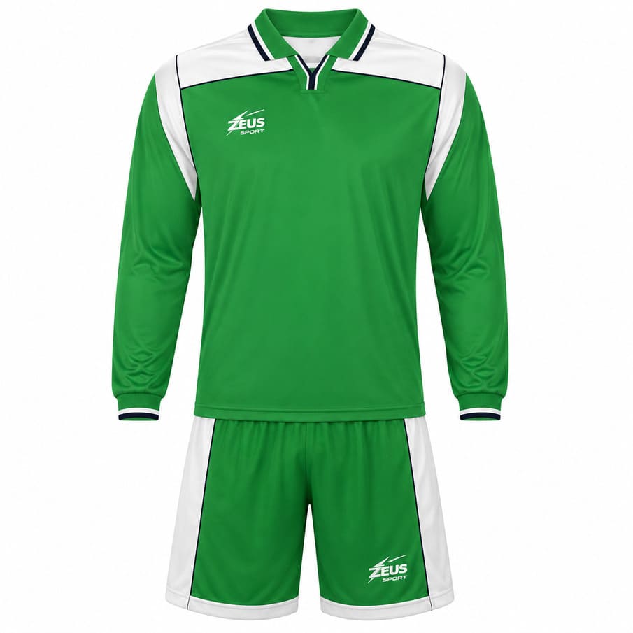 Zeus Kit Hermes Triktot-set 2-delig groen/wit/blauw