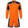 Zeus Kit Hermes Trikotset 2-delig oranje/blauw/wit – XS