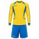 Zeus Kit Brazil Heren Tenueset 2-delig geel/royal – L