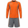 Zeus Kit Brazil Heren Truitje-set 2-delig oranje/grijs – L