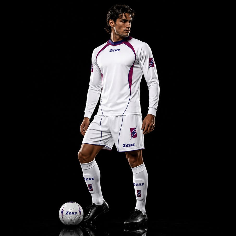 Zeus Kit Icaro Heren Trainingspak 2-delig blauw/granaat