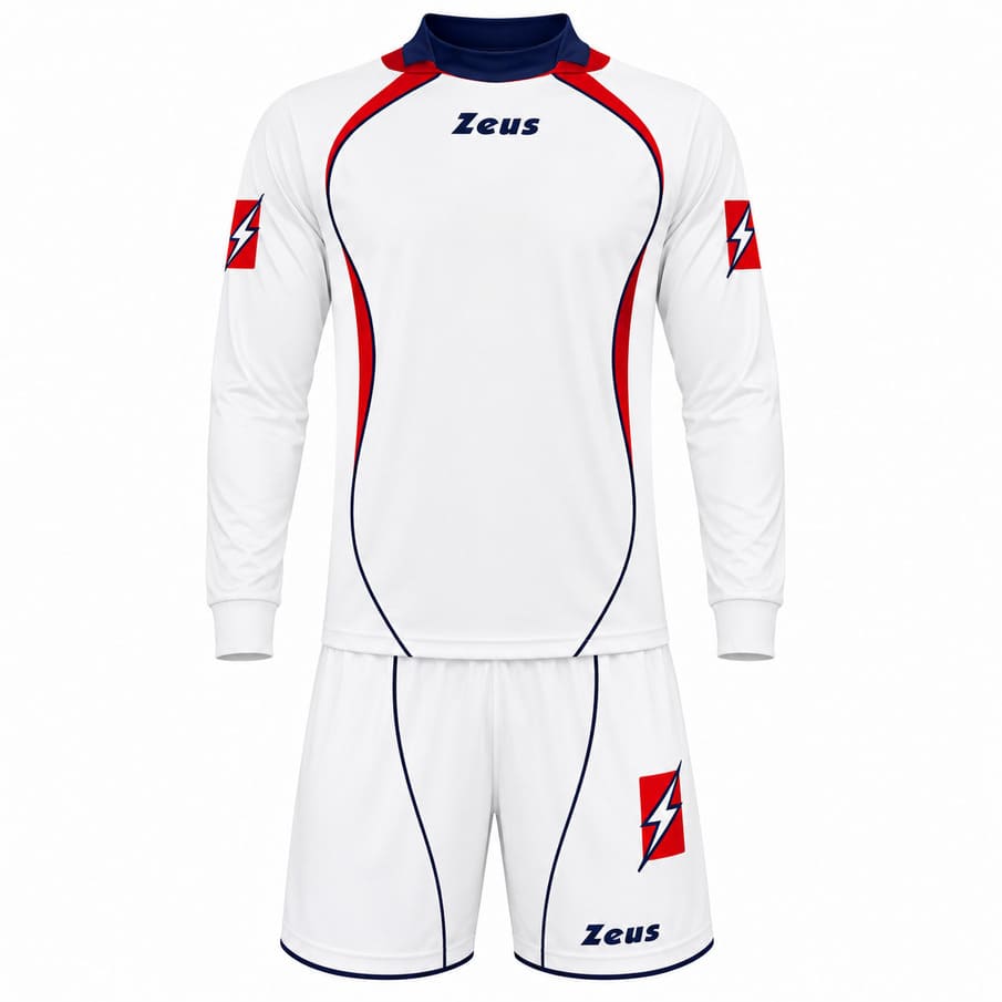 Zeus Kit Icaro Heren Sportkledingset 2-delig zwart/rood