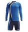 Zeus tenue Spanje shirt + short 2-delig. Ml royal blauw – XS