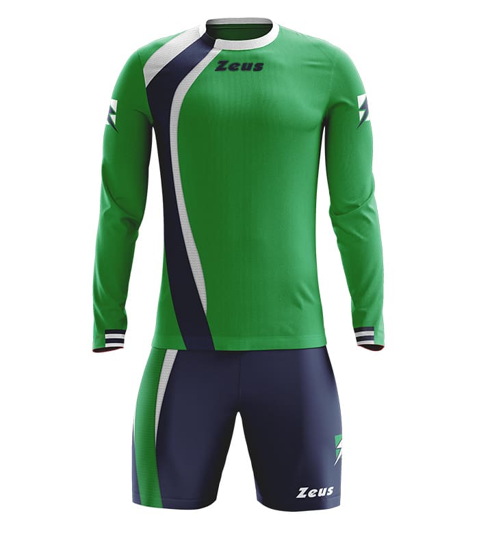 Zeus Kit Spanje T-shirt + Shorts 2-delig Ml groen/blauw