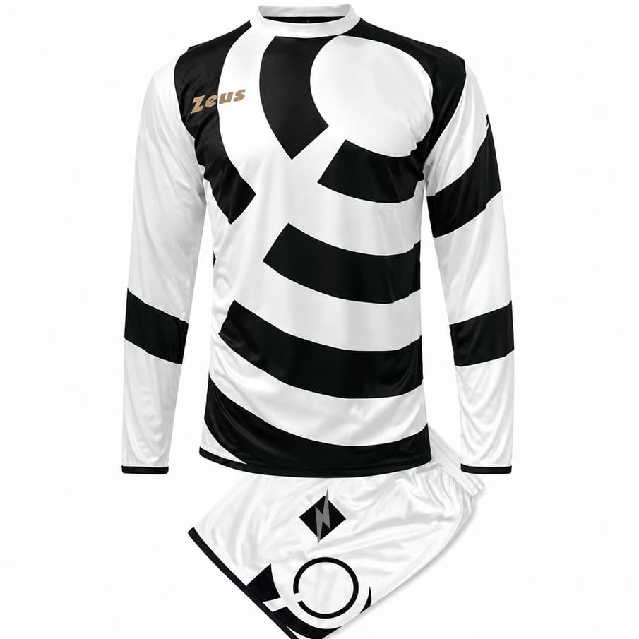 Zeus Kit Orbit T-shirtset 2-delig wit/zwart