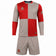 Zeus Kit Yaris Heren Tenue 2-delig grijs/rood – L