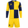 Zeus Kit Yaris Heren T-shirtset 2-delig blauw/geel – L