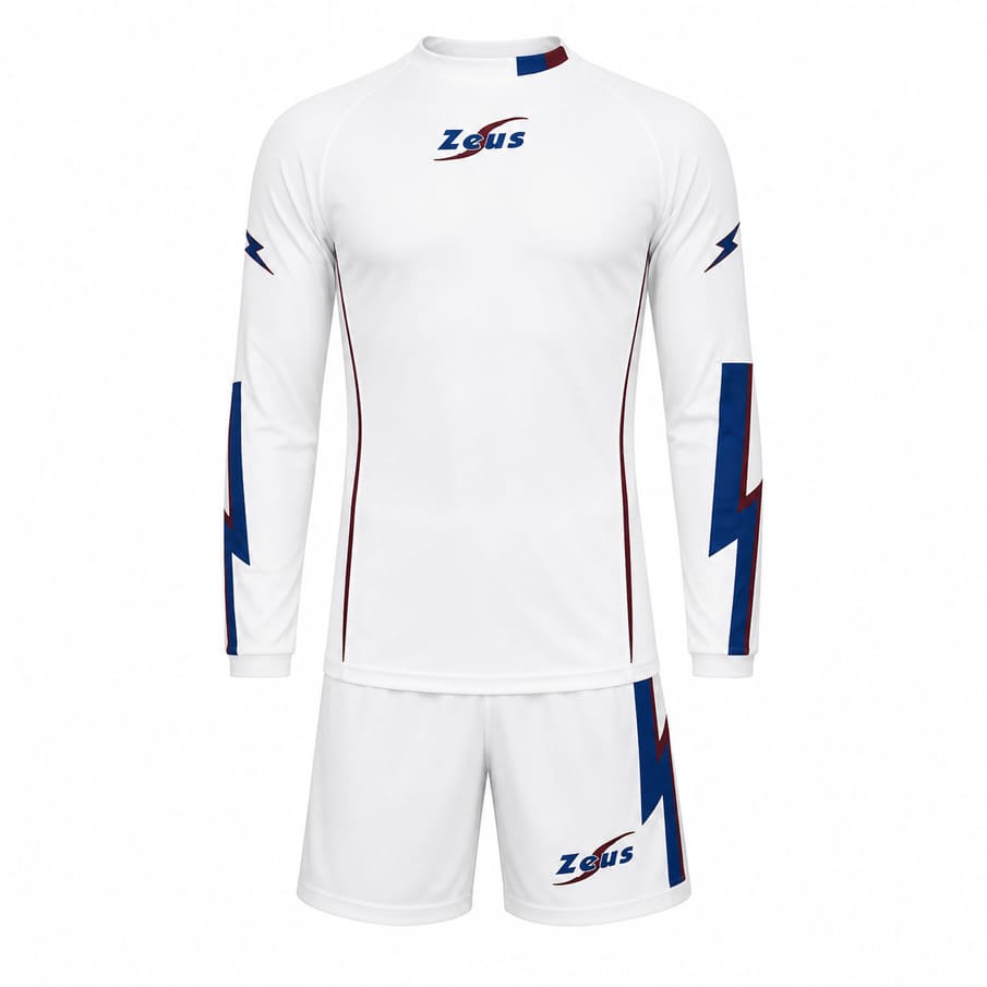 Zeus Set Teseo Heren Trainingspak + Korte Broek 2-delig blauw/granaat