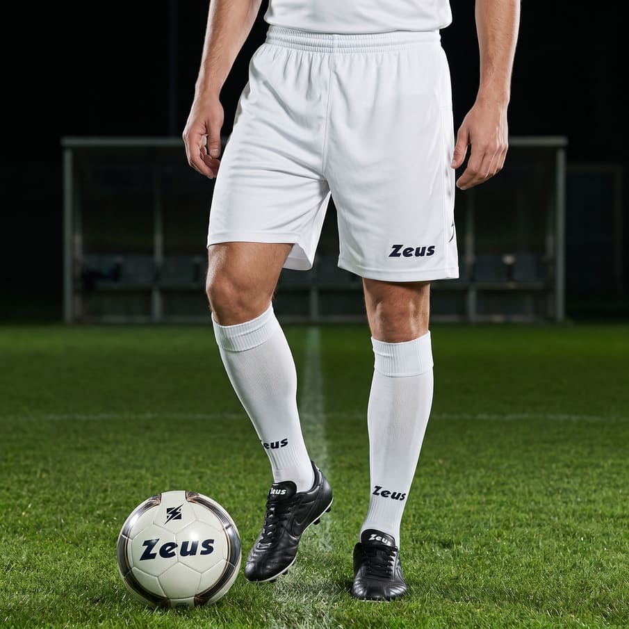 Zeus Korte Broek Promo Heren Shorts wit