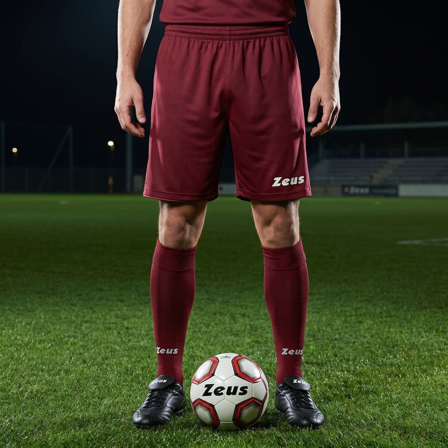 Zeus Pantaloncino Promo Heren Shorts granaat