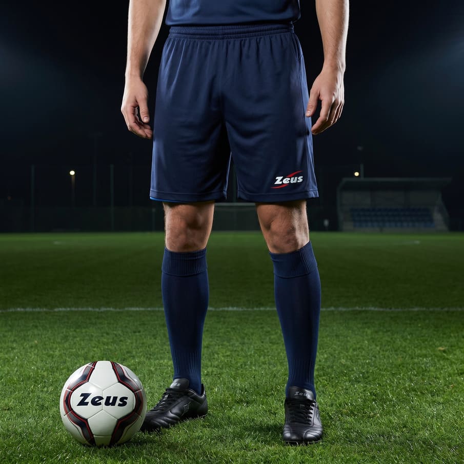 Zeus Bermuda Cross herenshort blauw