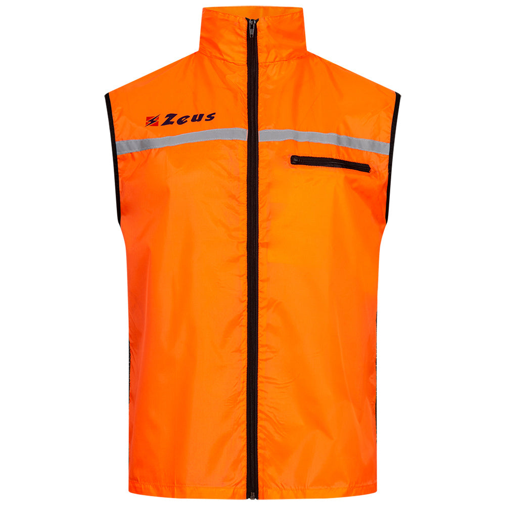 Zeus Heren reflecterend hardloopvest oranje