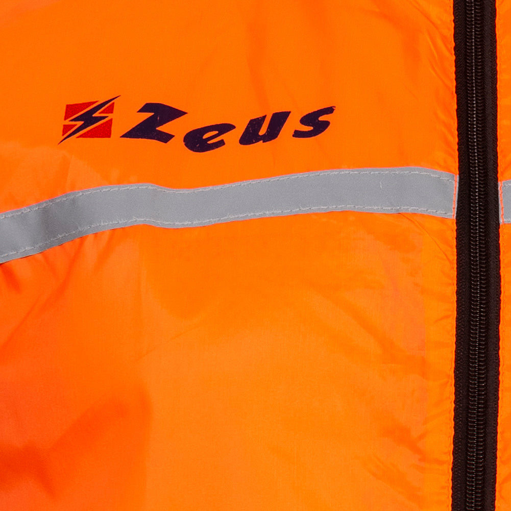 Zeus Heren reflecterend hardloopvest oranje