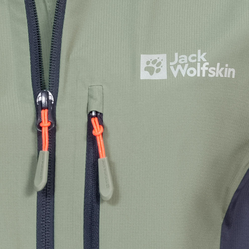 Jack Wolfskin MOROBBIA 2.5L Waterdichte Outdoor Jas voor Dames 1115561-4311