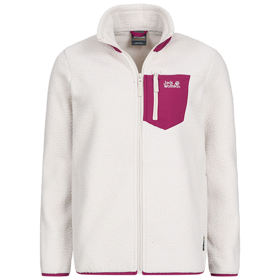 Jack Wolfskin Ice Curl Hood Kinder Meisjesjas 1609161-5062