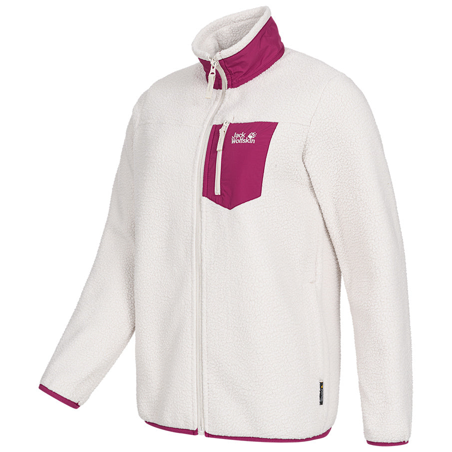 Jack Wolfskin Ice Curl Hood Kinder Meisjesjas 1609161-5062