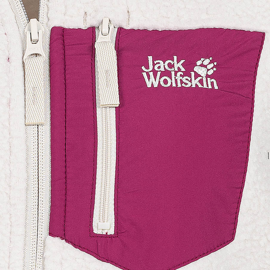 Jack Wolfskin Ice Curl Hood Kinder Meisjesjas 1609161-5062