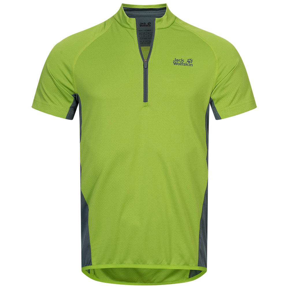 Jack Wolfskin Tourer Halfzip fietsshirt voor heren 1808421-4073