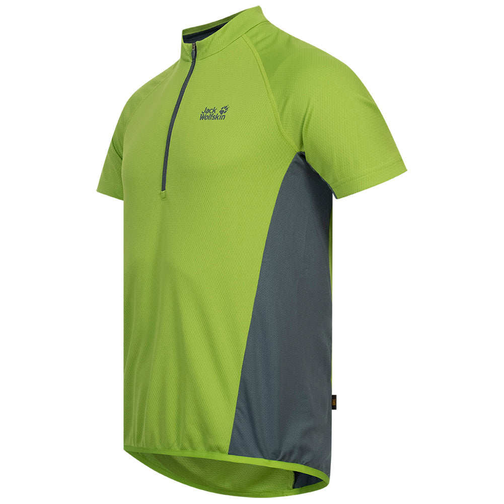 Jack Wolfskin Tourer Halfzip fietsshirt voor heren 1808421-4073