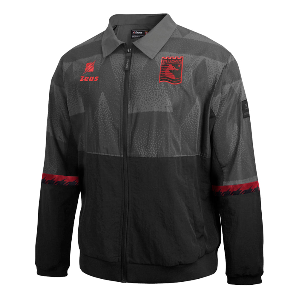 US Salernitana 1919 Zeus Heren Presentatiejack zwart
