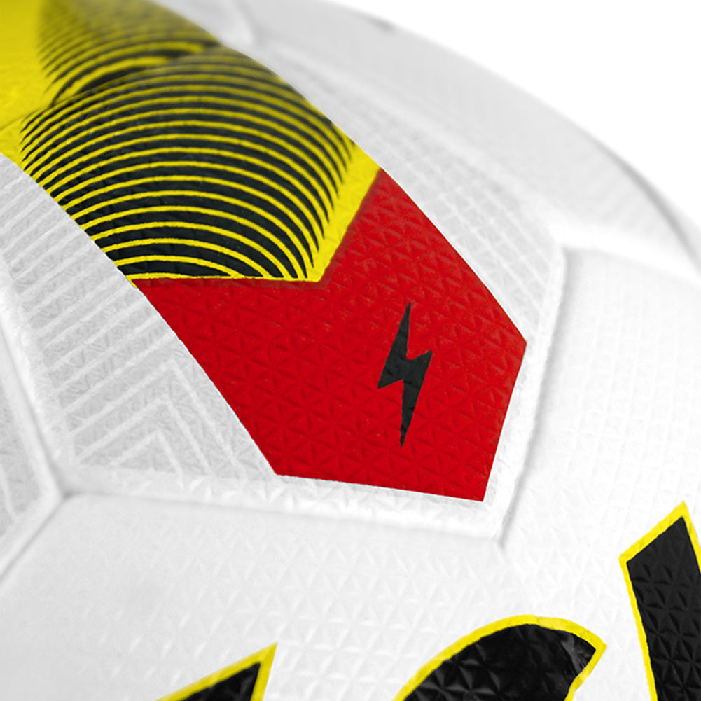 Zeus Pallone Hybride Voetbal wit/rood