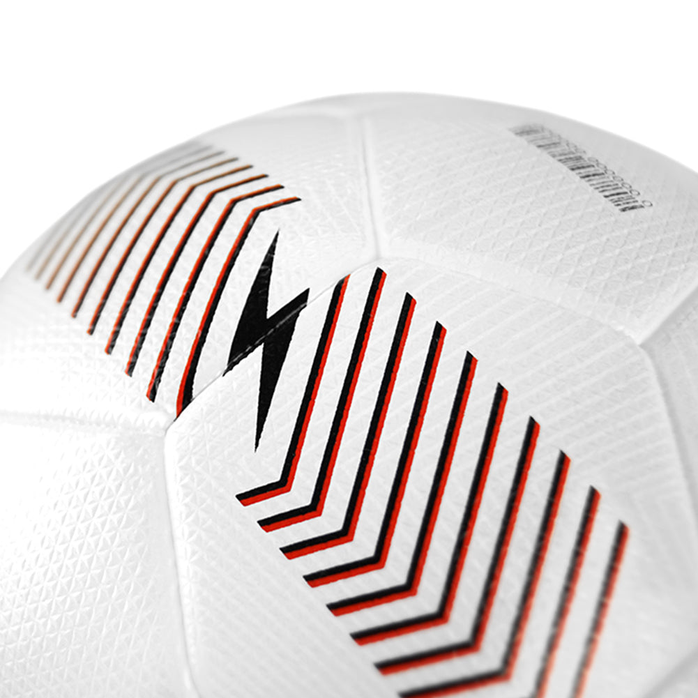 Zeus Pallone Hybride Voetbal wit/rood
