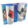 DC Comics 2 drinkglazen set Wonder Harley Quinn & Joker 0,27 L 24862 – Eén maat