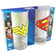 DC Comics 2 drinkglazen set Wonder Woman & Superman 0,27 L 24863 – Eén maat