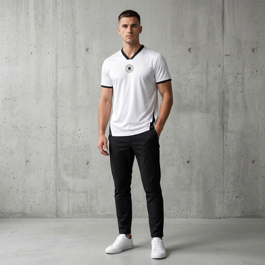 DFB Duitsland Heren Licentie Thuisshirt 2849007000-Men