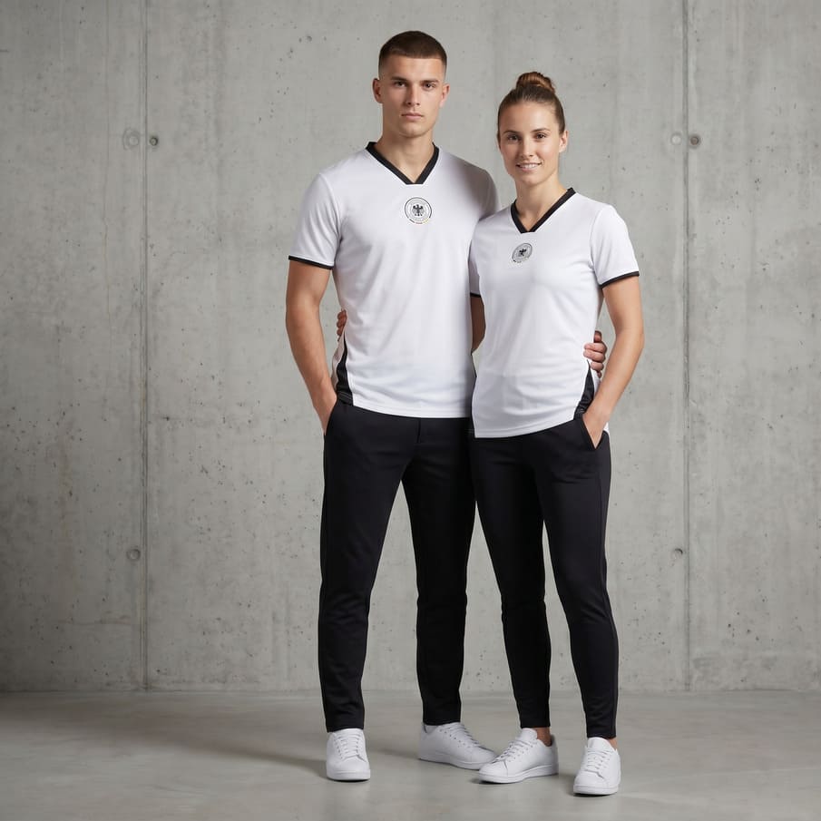 DFB Duitsland Dames Licentie T-shirt 2849007000-Women