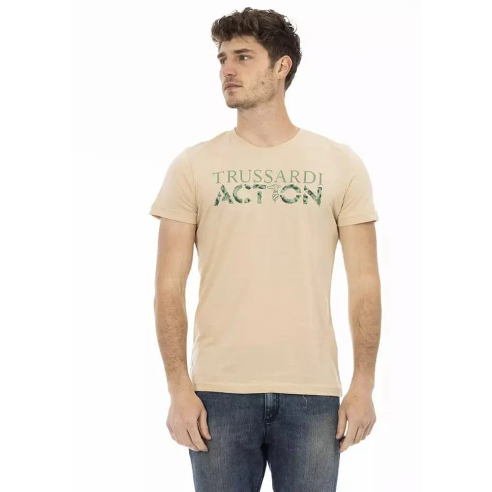 TRUSSARDI Action T-shirt voor heren Zand 2AT02004