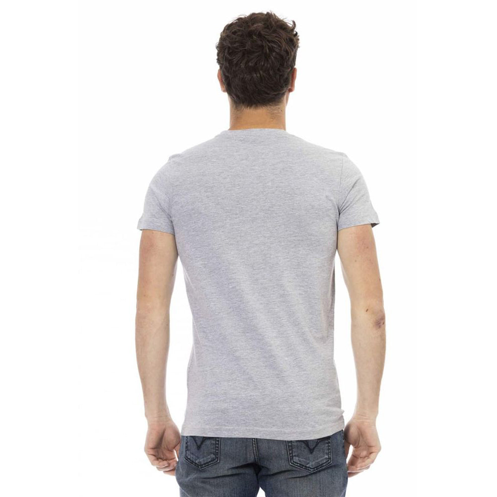 TRUSSARDI Action Heren Young Fire T-shirt Grijs 2AT02C013