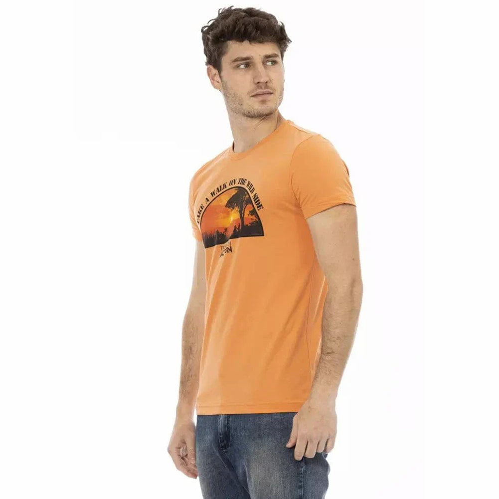 TRUSSARDI Action Heren Wild Side T-Shirt Oranje 2AT03B083