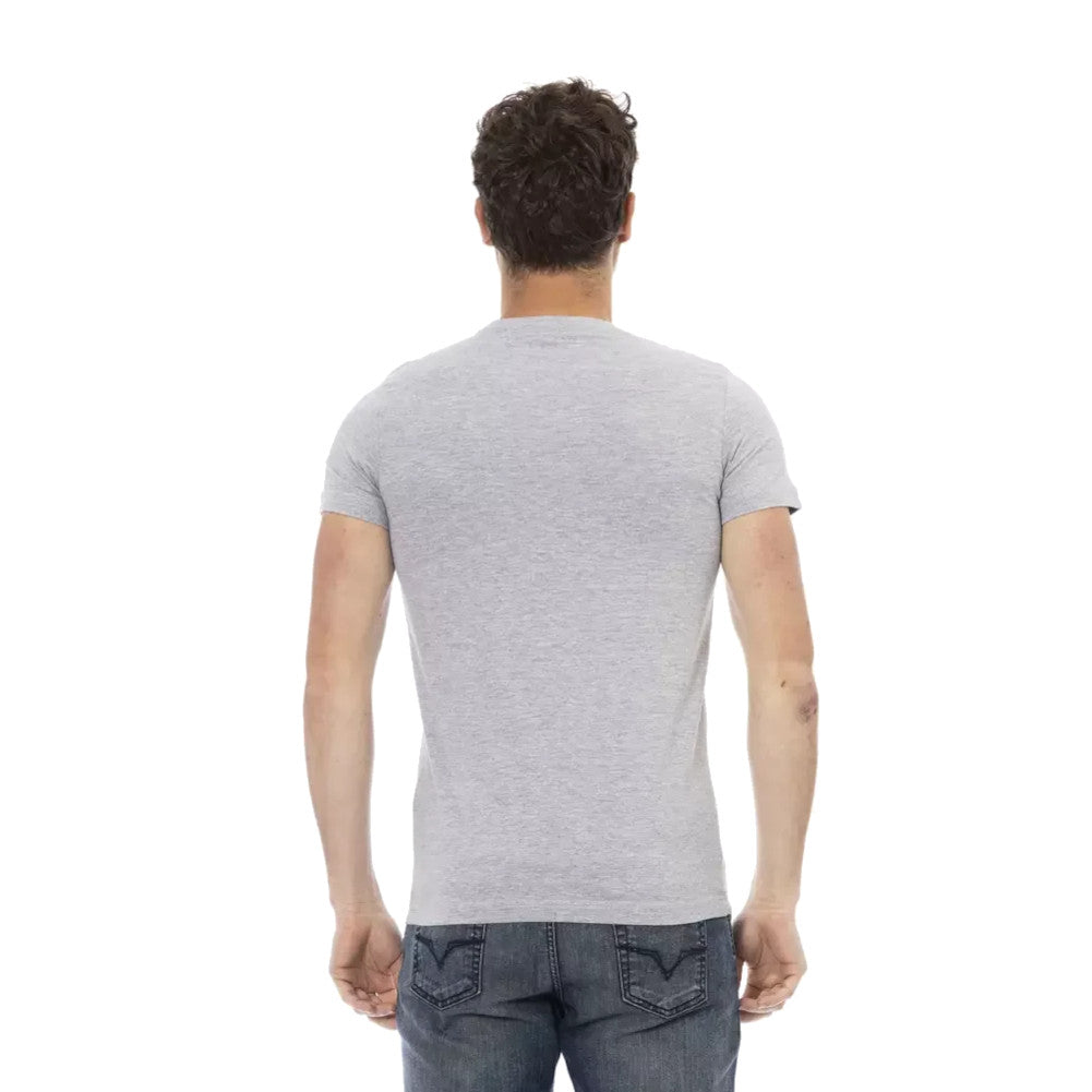 TRUSSARDI Actie Heren Wild Side T-shirt Grijs 2AT03D013