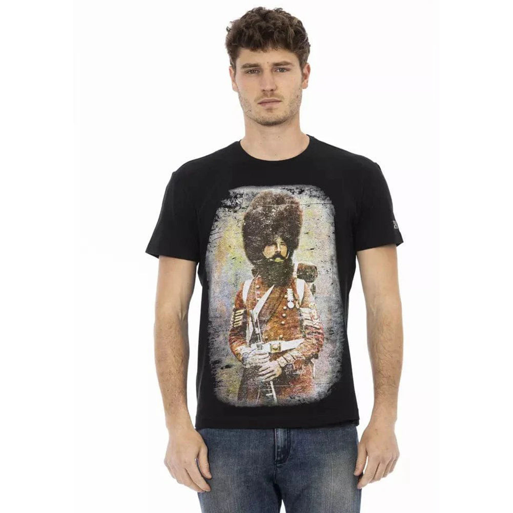 TRUSSARDI Action Heren Real Man T-Shirt Zwart 2AT04002