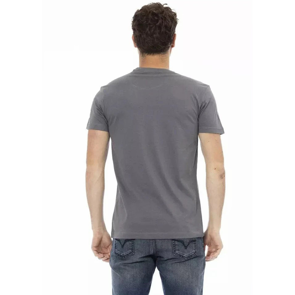 TRUSSARDI Action Heren Real Man T-Shirt Grijs 2AT04004