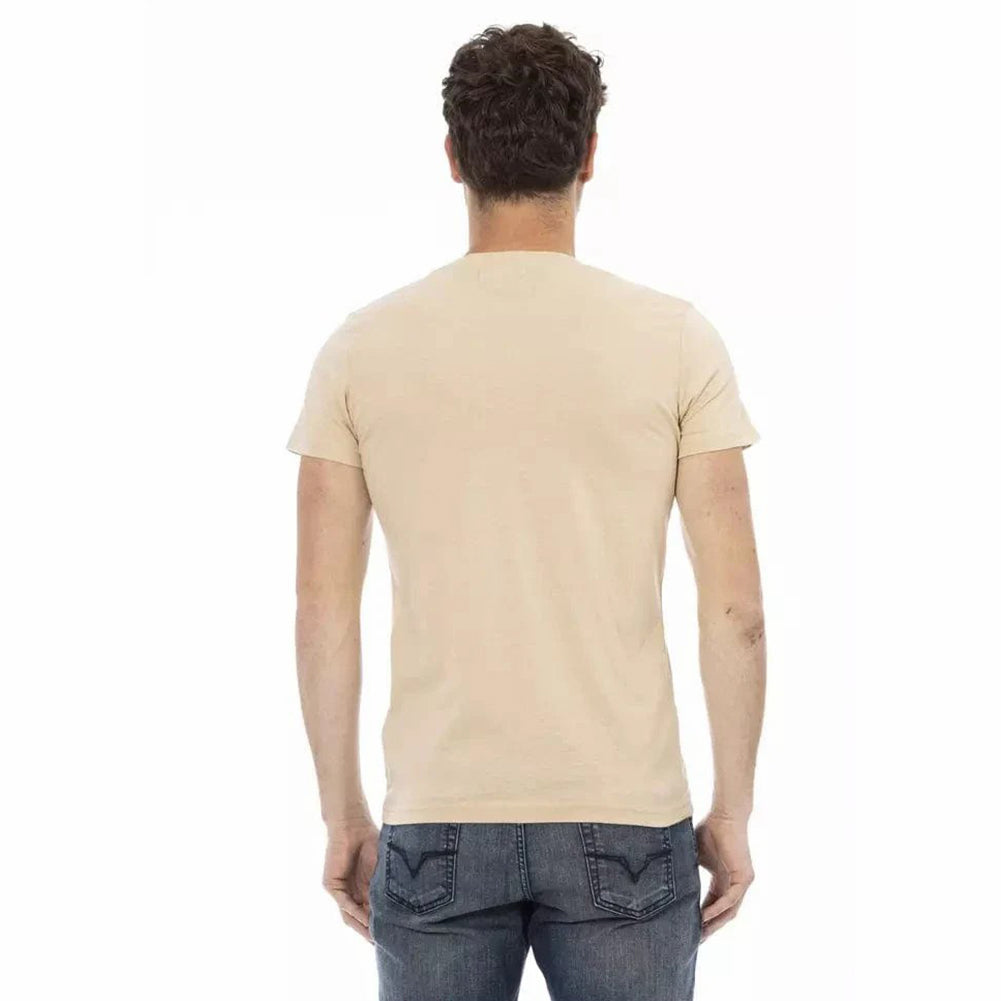 TRUSSARDI Action Heren Tanganjikameer T-shirt Zand 2AT04V004