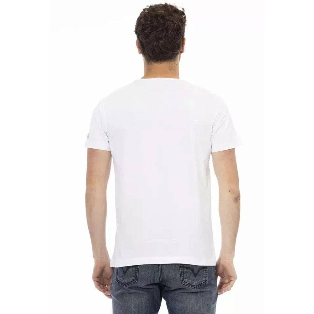 TRUSSARDI Action Heren Sumo T-shirt Wit 2AT07002