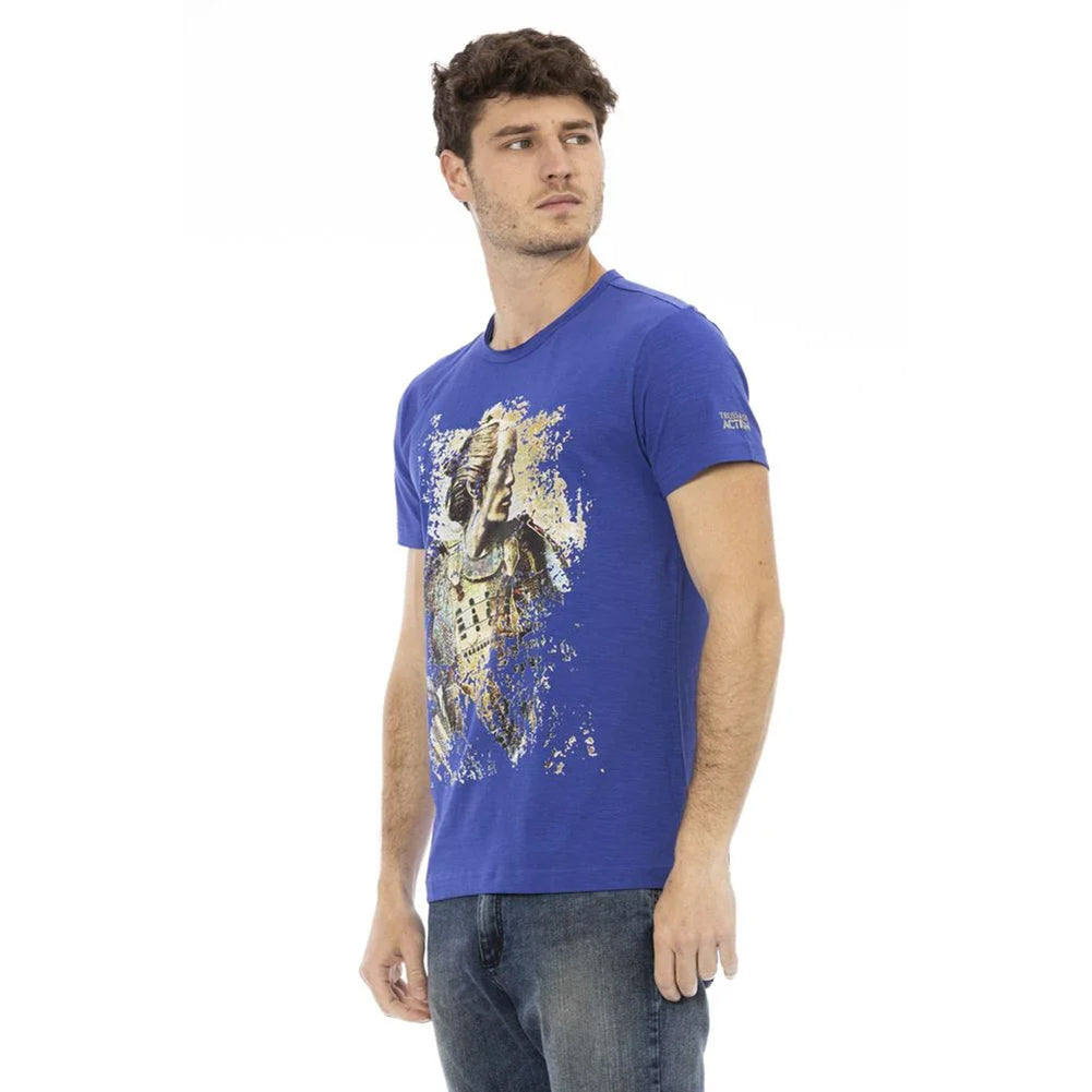 TRUSSARDI Action Heren T-shirt Blauw 2AT08006
