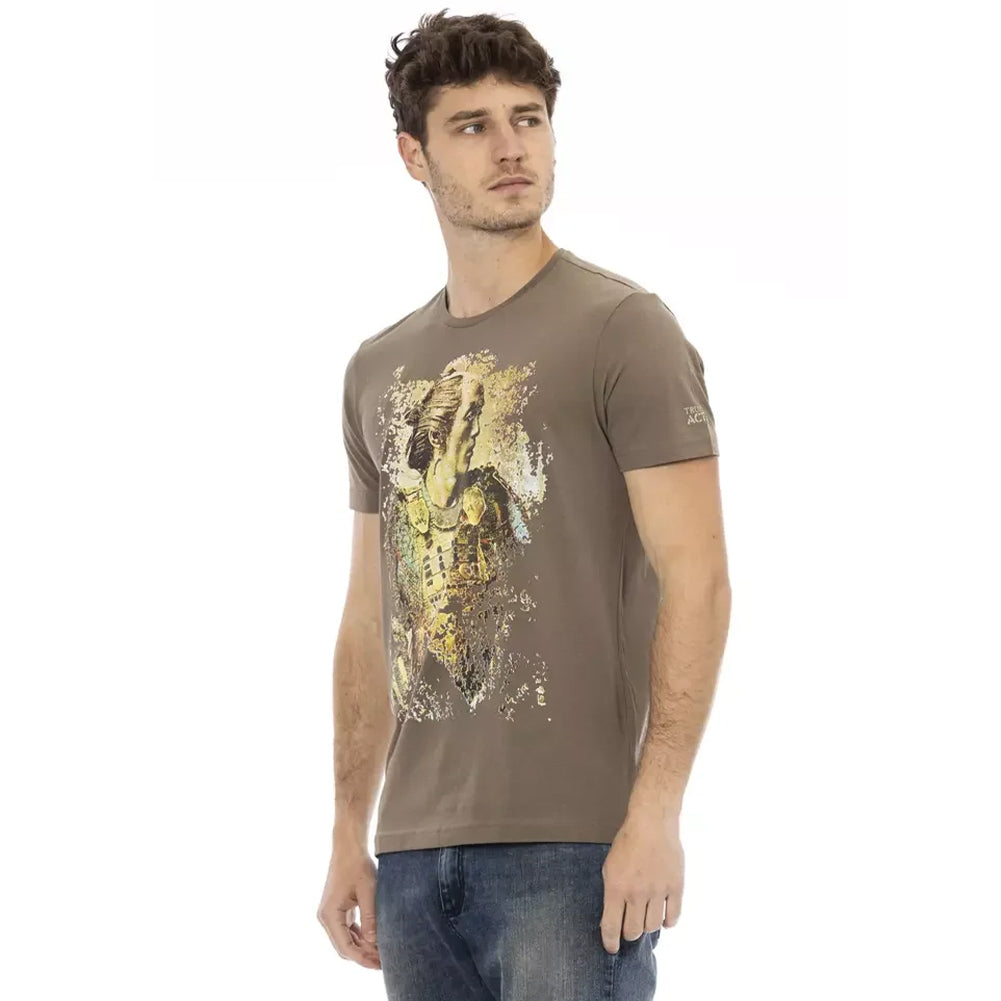 TRUSSARDI Action T-shirt voor heren Bruin 2AT08F004