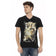 TRUSSARDI Action Heren Conqueror V-hals T-shirt Zwart 2AT108003 – S