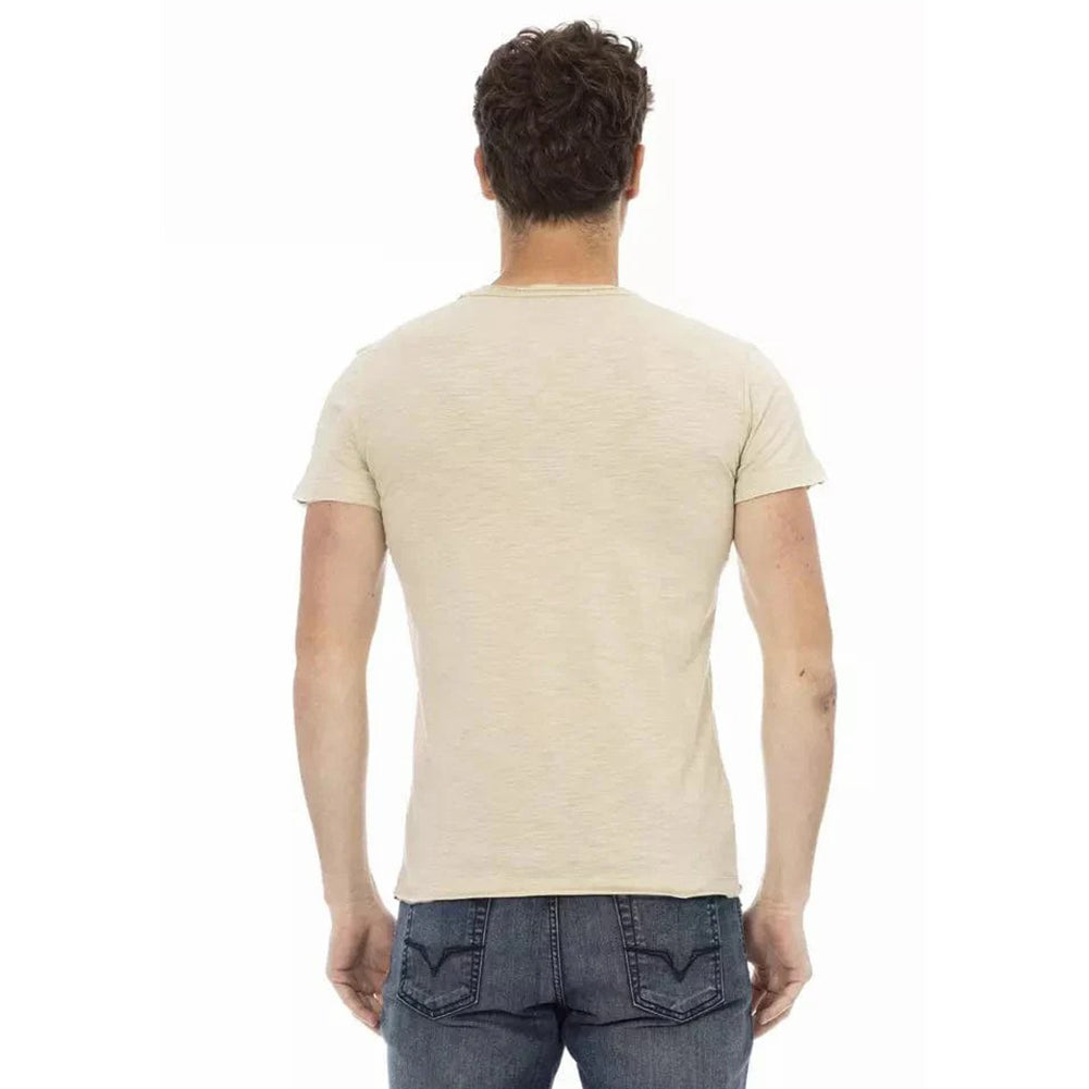 TRUSSARDI Action T-shirt voor heren Zand 2AT17D005
