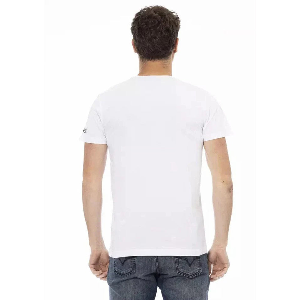 TRUSSARDI Action Heren T-shirt Wit 2AT21001