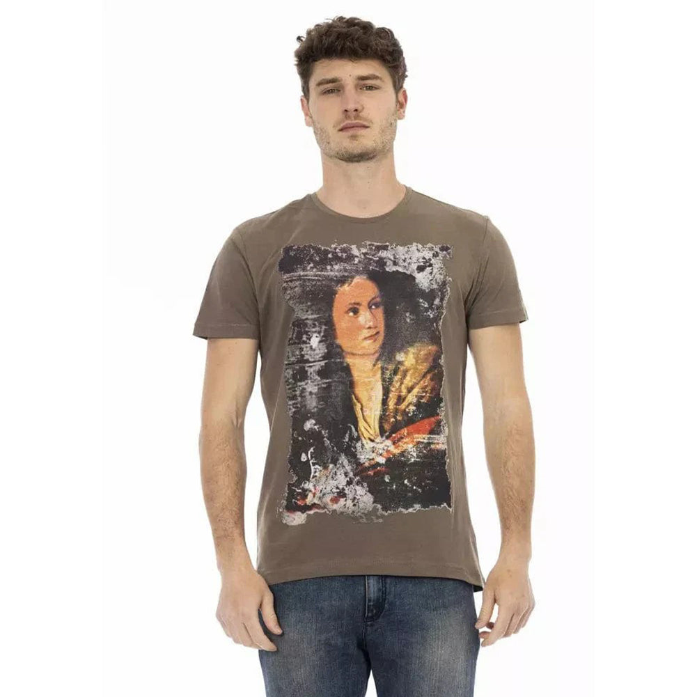TRUSSARDI Action T-shirt voor heren bruin 2AT21002