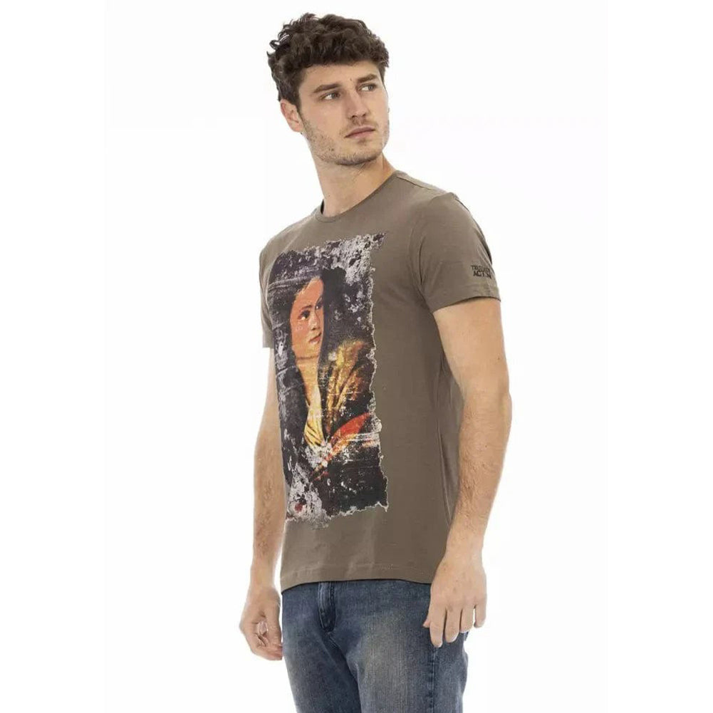 TRUSSARDI Action T-shirt voor heren bruin 2AT21002