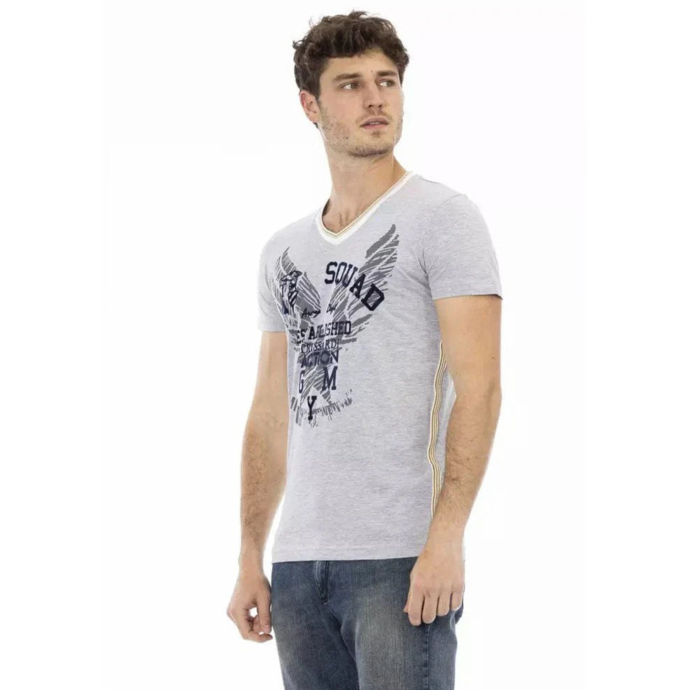 TRUSSARDI Action T-shirt voor heren grijs 2AT21A013